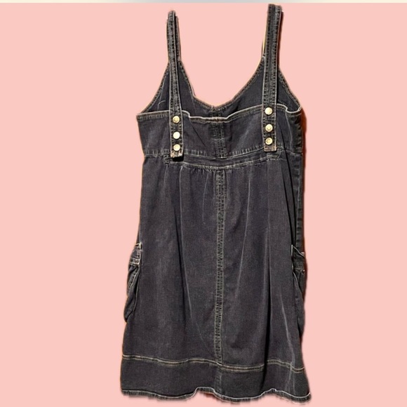 Vintage Zoey Beth Dark Denim Dress - Picture 2 of 2